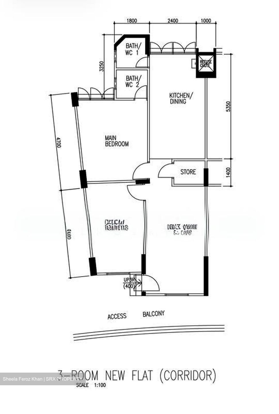 Blk 261 Jurong East Street 24 (Jurong East), HDB 3 Rooms #587654141